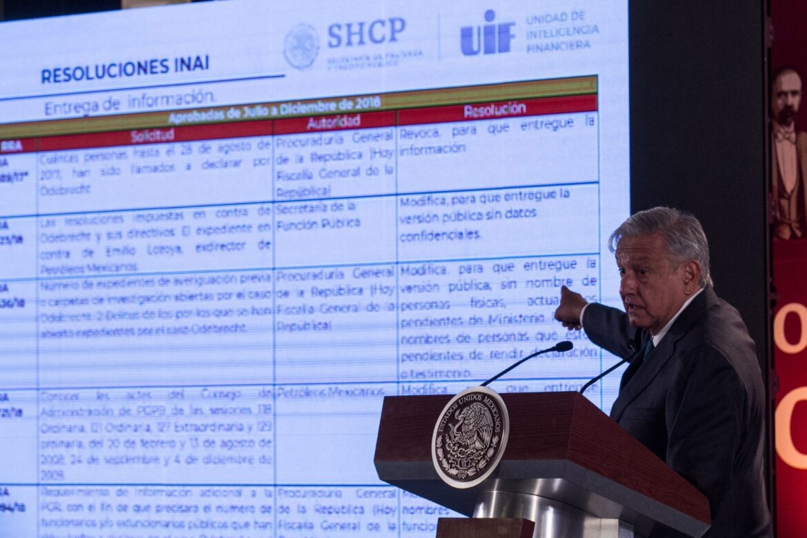 Gobierno Federal va por el SNA y el INAI